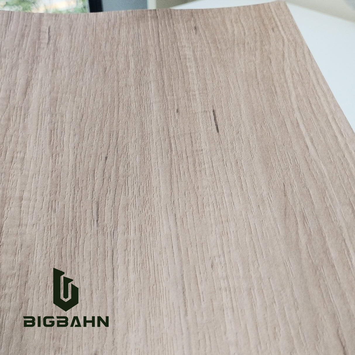 Wood Grain Texture Brown Grey Red Sun for RV Interior Film - Bigbahn
