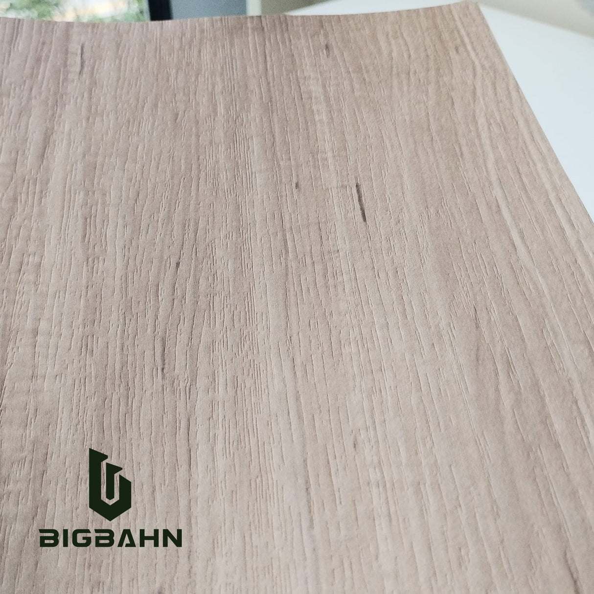 Wood Grain Texture Brown Grey Red Sun for RV Interior Film - Bigbahn
