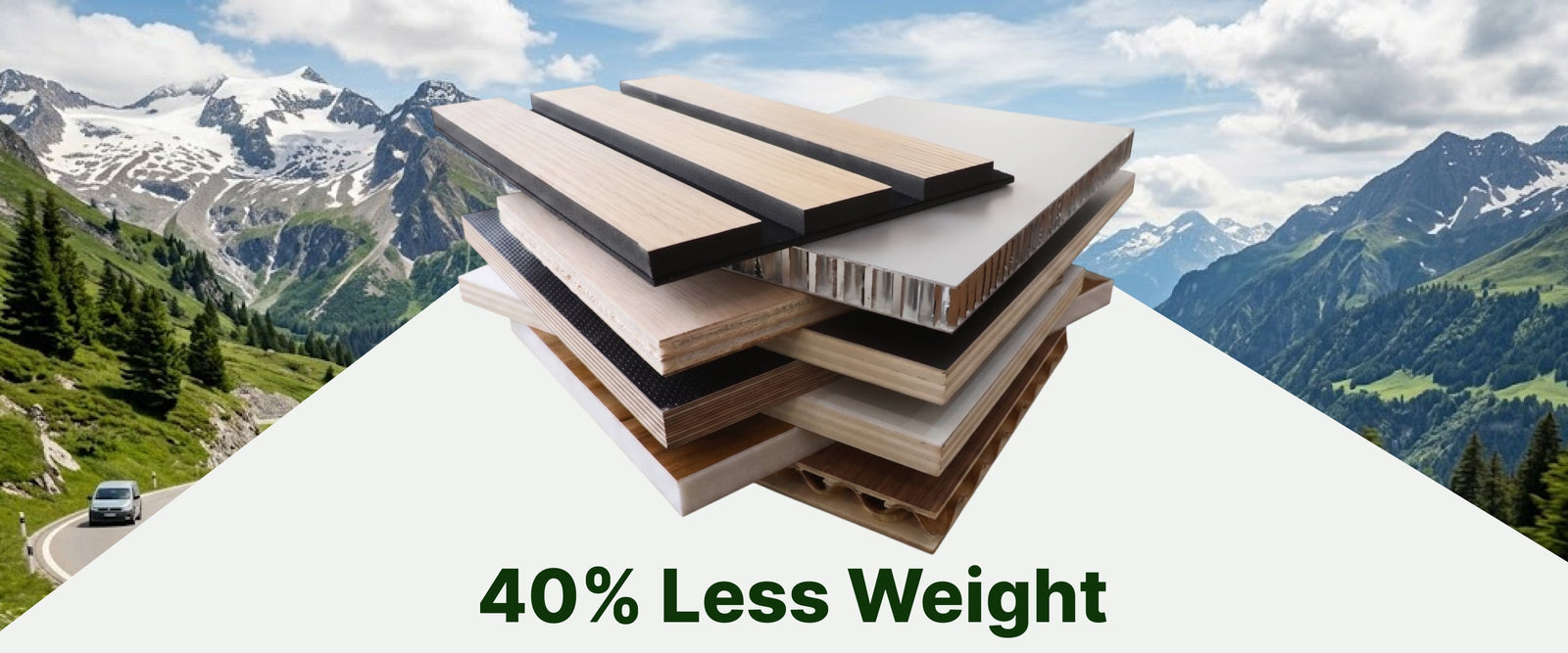 Why BIGBAHN Plywood Is 40% Lighter Than Standard Plywood？