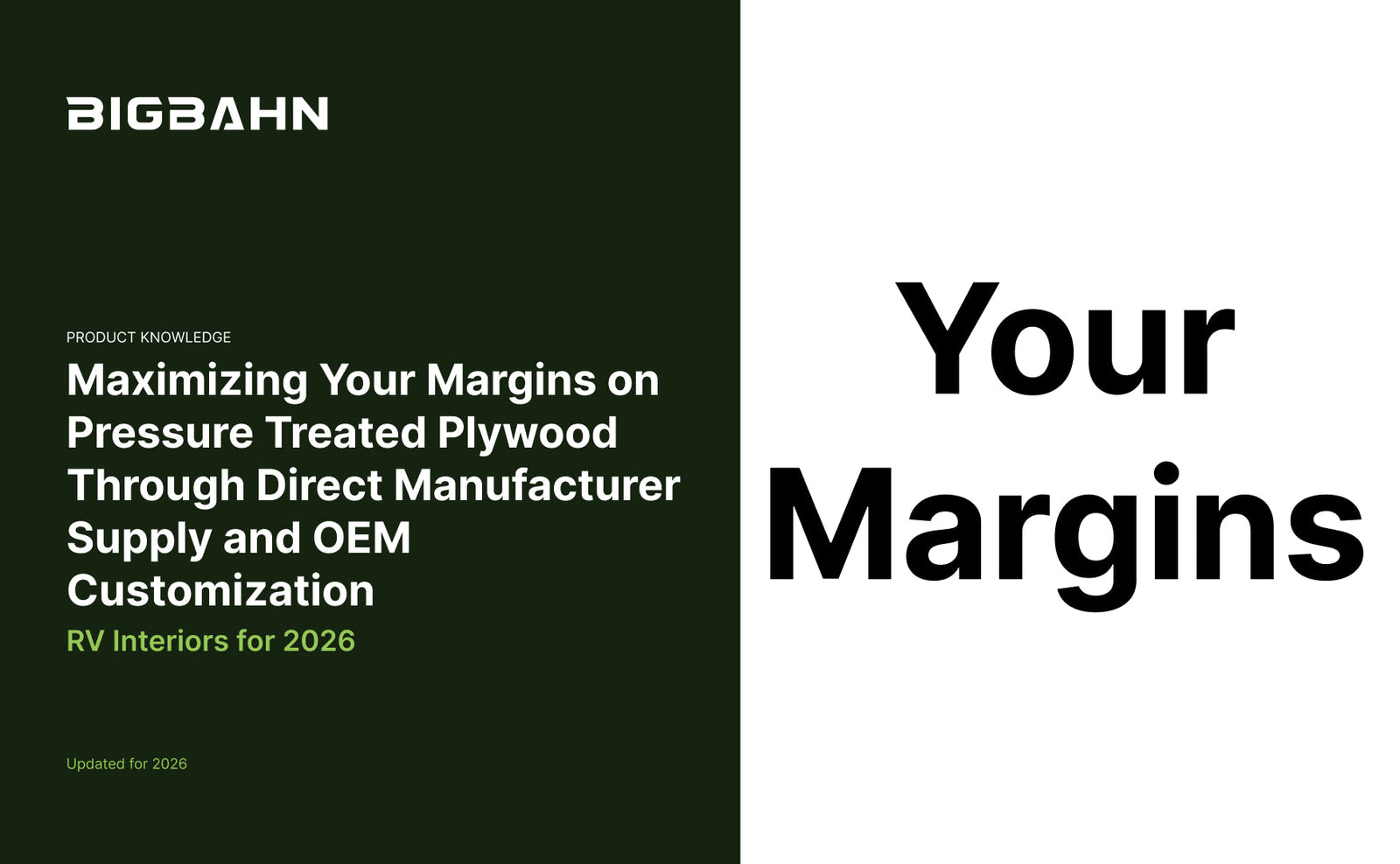 Maximizing Your Margins on Pressure Treated Plywood Through Direct Manufacturer Supply and OEM Customization