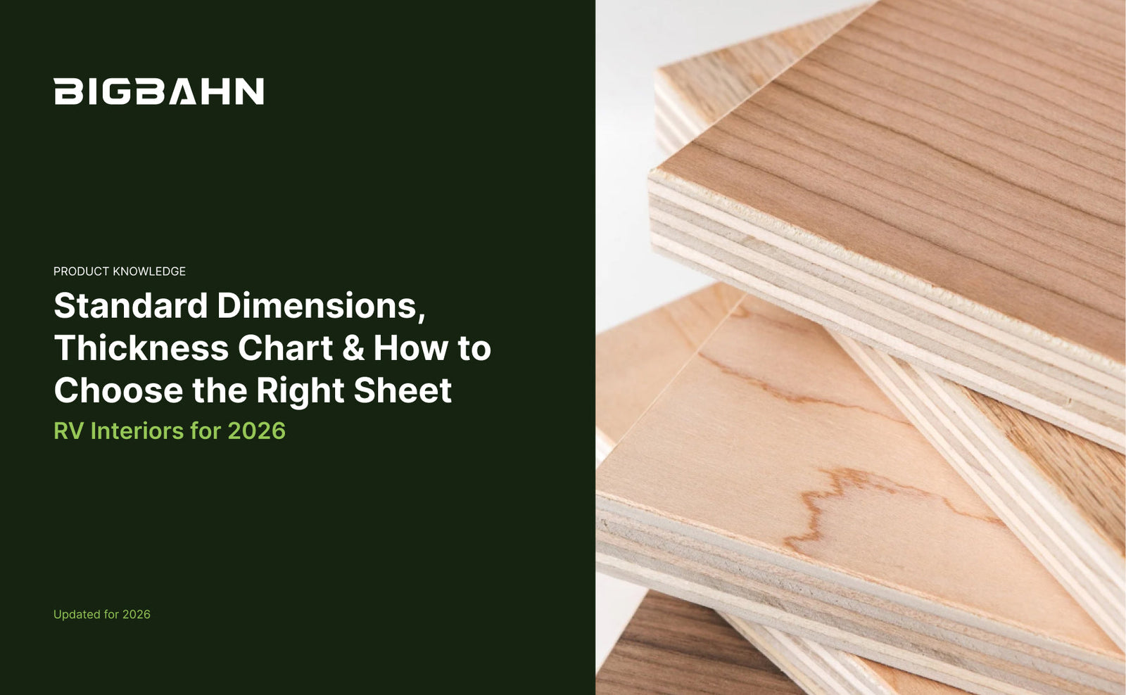 Plywood Sizes Explained: Standard Dimensions, Thickness Chart & How to Choose the Right Sheet