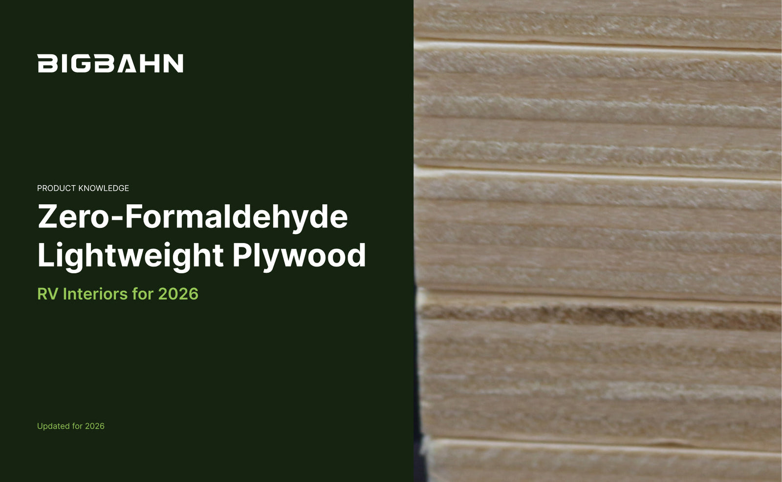 6 Reasons Why Zero-Formaldehyde Lightweight Plywood Is Required for Family-Use RVs