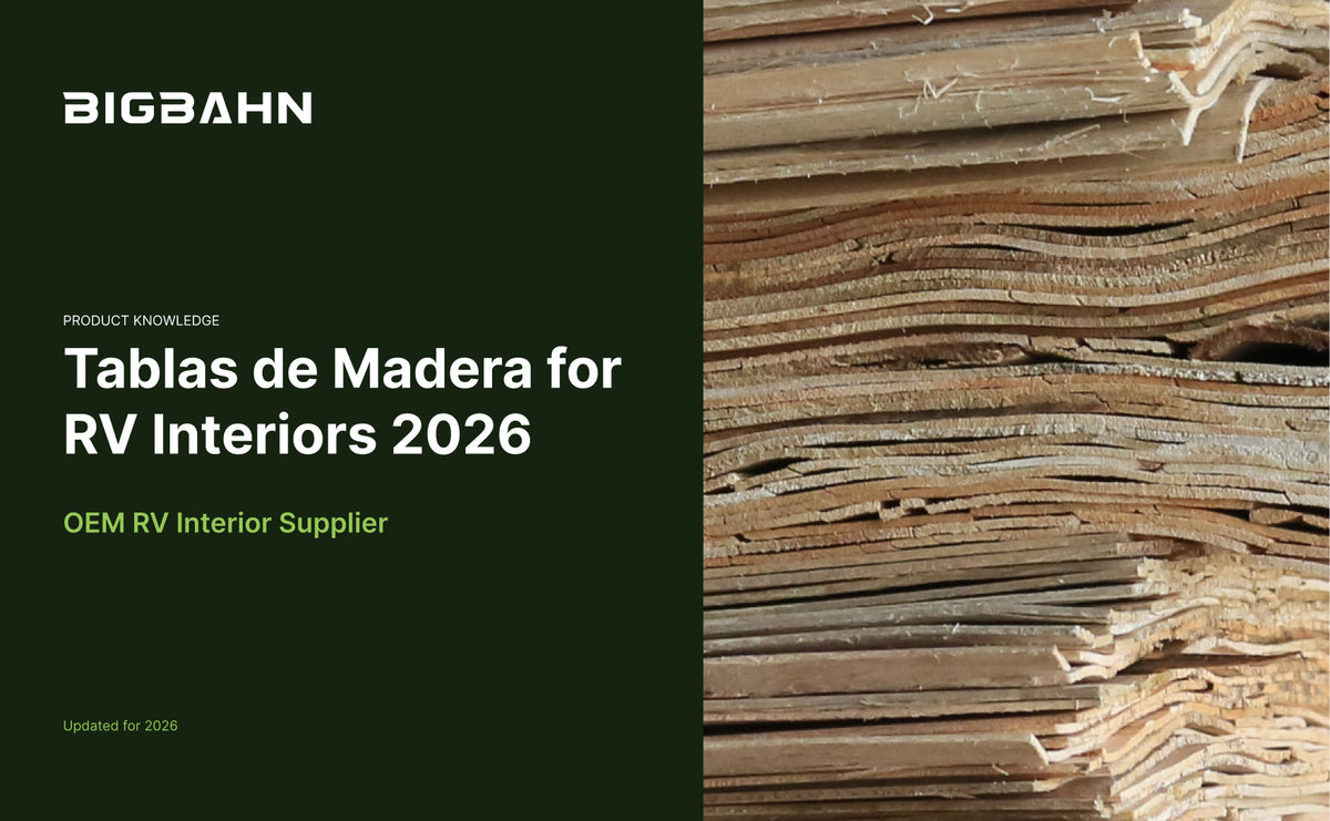 Tablas de Madera for RV Interiors: The 2026 Wood Panel Selection Guide