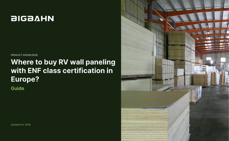 Where to buy RV wall paneling with ENF class certification in Europe?