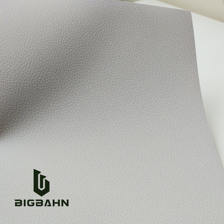 Leather Texture Roman Gray for RV Interior Film - Bigbahn