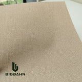 Faux Linen Texture in Light Brown for RV Interior Film - Bigbahn