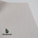 Charlotte Vertical Fabric Texture in Warm White for RV Interior Film - Bigbahn