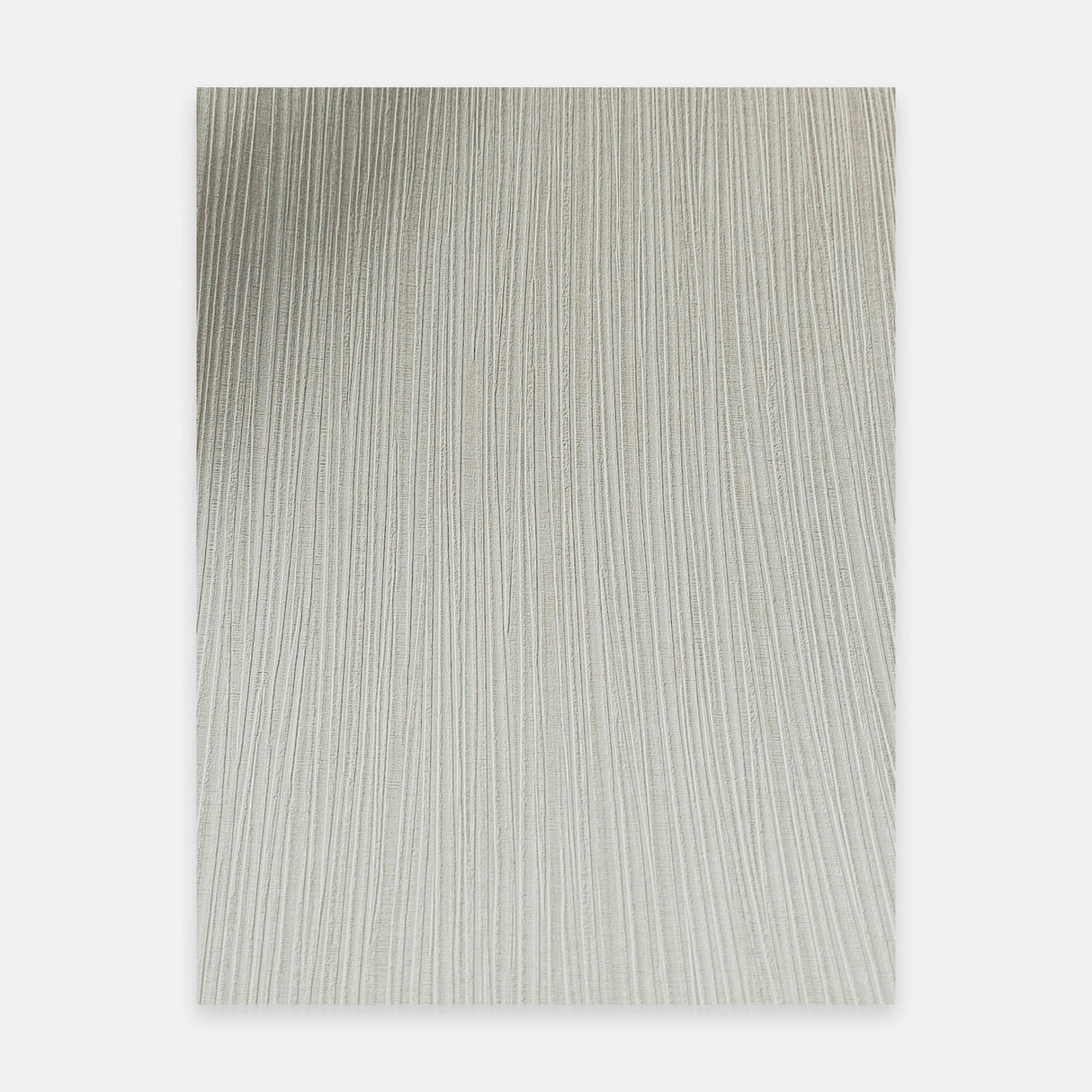 Charlotte Vertical Fabric Texture in Light Grey for RV Interior Film