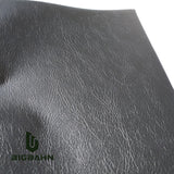 Leather Texture Charcoal Black Natural Leather for RV Interior Film - Bigbahn
