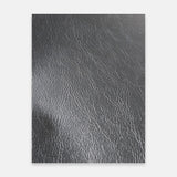 Leather Texture Charcoal Black Natural Leather for RV Interior Film