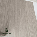 Wood Grain Texture Warm Gray Staight Line for RV Interior Film - Bigbahn