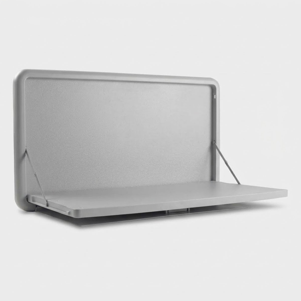 Wall-Mount Flip-Down RV Outdoor Table ASA Aluminum Stainless Steel 25KG Load Capacity 90 Opening Angle No Extra Space